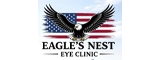 The Eagle's Nest Eye Clinic website scrolling logo